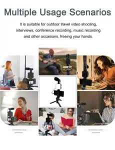 Ay-49 Video Making Tripod Kit For Vlogging 1