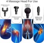 KH_740 Deep Tissue Muscle Percussion Handheld Facial Massage(Random Color)7