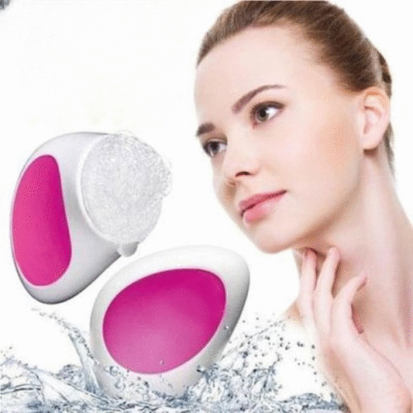 Mini Facial Cleansing and Massage Machine for Deep Pore Cleaning, Gentle Vibration Face Massager, Portable Facial Brush for Nose, Chin, and Face Skin Care, Lightweight Travel-Friendly Design - Cell Operated | Massage Machine